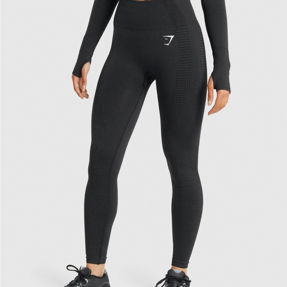 Gymshark black vital seamless leggings